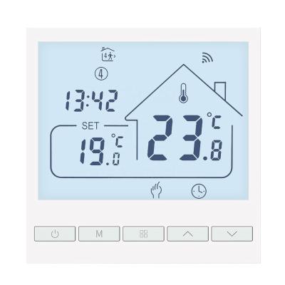 China Beok TOL47 modern programmable digital thermostat temperature controller wifi smart thermostat for sale