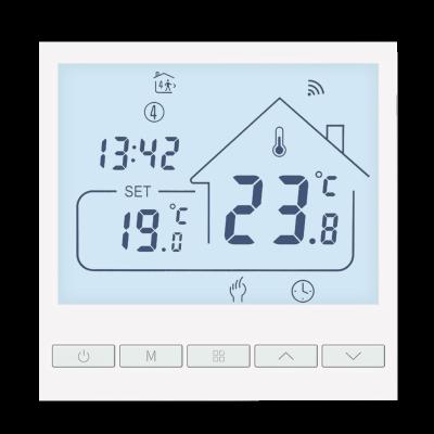 China 7 Days 16A Digital WiFi Programmable Energy Saving Thermostat Underfloor Heating Room Thermostat 3A Water Heating Smart Thermostat for sale