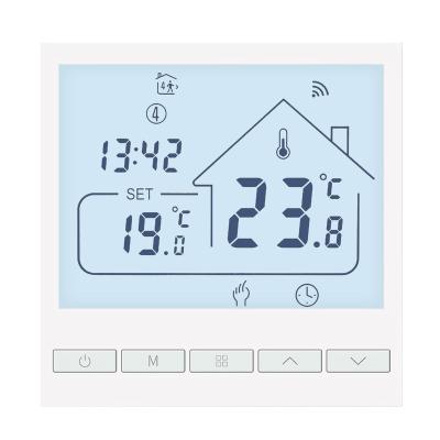 China modern beok tuya wifi thermostat control APP floor heating thermostat for electric 16A heating system for sale