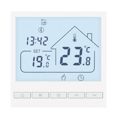 China Beok Modern Electric Smart Thermostat Floor Heating Thermostat for Family, Hotel and Others for sale