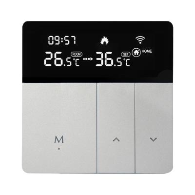 China 7 Days Energy Savings Digital WiFi Programmable Thermostat Intelligent Floor Heating Room Thermostat Gas Boiler Heating Thermostat for sale