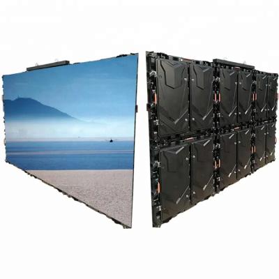 China Stage Background Giant Video Indoor Outdoor P3.91 Seamless Splicing Rental Screen 500x1000mm for sale