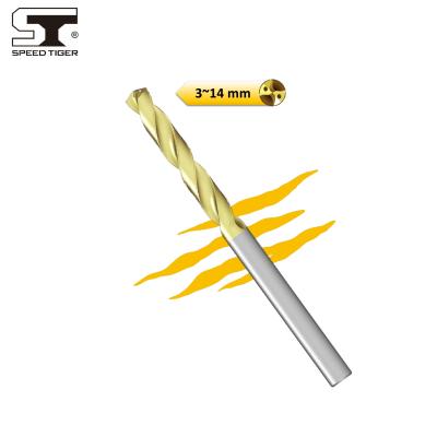 China ~HRC45 5SNC Carbide Drill Bits For Stainless Steel Cutting With Coolant Hole 5d for sale