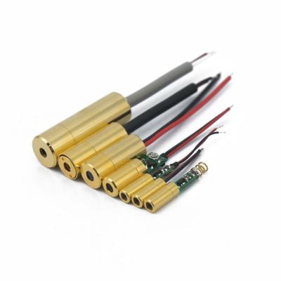 China Laser Radar Industrial Green Line 520nm 5mW Laser Diode Module APR Laser Beam Driver For Laser Radar for sale