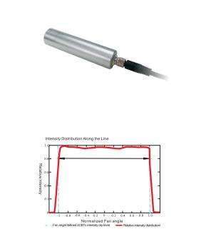 China Hotels Powell Lens 635nm 10mw Red Uniform Line Laser Module For Outdoor Fault Detection 3D Scanning for sale