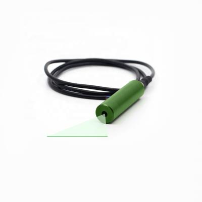 China For Bioanalytical & Adjustable Measurement Focus 520nm Green Line Laser Module With High Beam Transmittance for sale