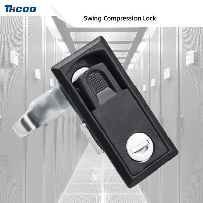 China Durable 360 degree Swing Panel Lock Cabinet Push Button Compression Lock Electromagnetic Cabinet Lock A7102 for sale