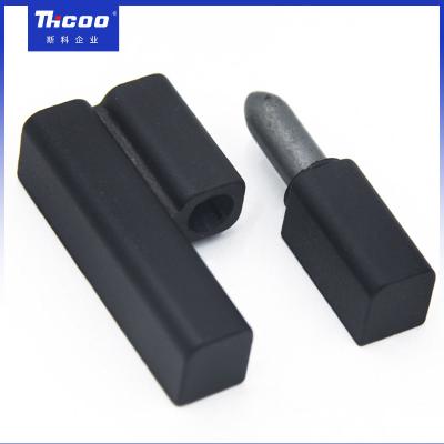 China Black Industrial Hinge Zinc Alloy Removable Hinge stainless bullet Hinge for Electric Box Cabinet for sale