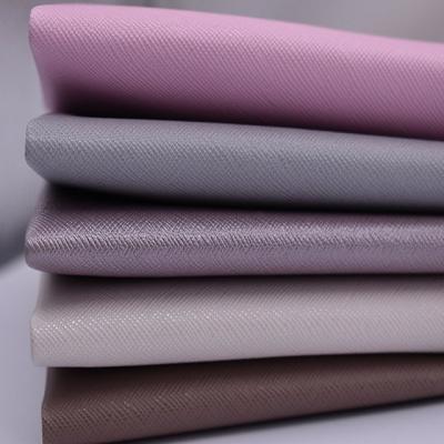 China Waterproof PVC Embossed Leather Fabric 0.9mm-1.2mm For Bags for sale