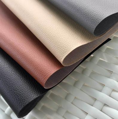 China Free Sample Waterproof Stylish Vinyl Textured Look PVC Leather Soft For Sofa Furniture Car Seat for sale