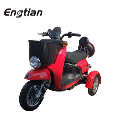 China 2019 high quality electric passenger tricycles for disabled and can bring kids for sale