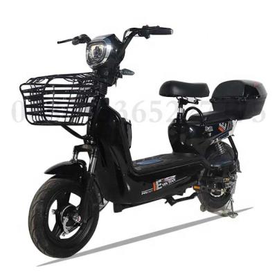 China CKD aluminum luxury 350w 2 wheel electric bike scooter/electric moped with pedals electric motorcycle scooter for sale