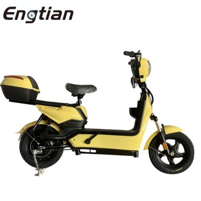 China 48V 350w 450w Electric Bicycle Electric Bike Mini Engtian ebike Electric Bike with Pedals for sale