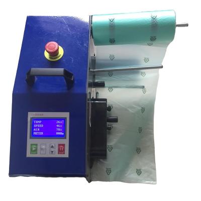 China Good quality beverage air pillow machine / air conditioning cushion machine can make 40CM and 20CM width film roll for sale