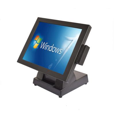 China 15 Inch POS System Resistive Touch POS Terminal With 15 Inch Printer for sale