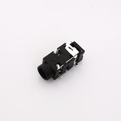 China audio & UPH Video Jack&Plug Silver Plated PCB Mount 3.5mm SMT Audio Jack for sale