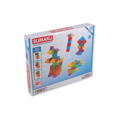 China Toy Wholesale Customized 30 Pcs Elephant Educational Plastic Colorful Magnetic 3d Tiles Large Building Block Sets Educational Toys for sale