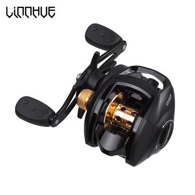 China LINNHUE Baitcasting Reel FO2000 All Metal Reel 0.25mm-210M/0.309mm-180M/0.28mm-140M Magnetic Brake Circuit High Speed ​​8.1:1 Drag 8kg Fishing Reel Ultralight Reel for sale