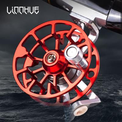 China Newbility High Quality CNC Aluminum Alloy All Metal Hot Sale Exquisite Fly Fishing Reel 2+1BB For Fly Fishing 4# 120m Combo for sale