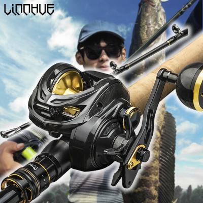 China LINNHUE Carbon Fiber Body Water Drop Wheel LX3000 High Speed ​​Baitcasting Reel 16KG Max Drag Left Right Hand 6.3:1 Send Handle As Gift FishingReel for sale