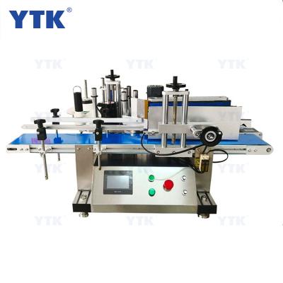 China High quality YTK-150 food continuous tabletop labeling machines for round bottle labeling machine for sale