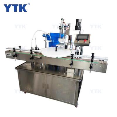 China 10ml Automatic Nail Polish Vial Food YTK Machine Filling Capping Vials Filling And Capping Machine for sale