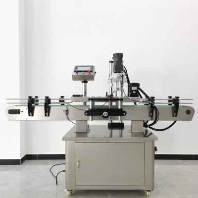 China High Quality Automatic Food Spray Lid Machine Glass Bottle Sealing Capper Plastic Machine With Good Price From Factory for sale