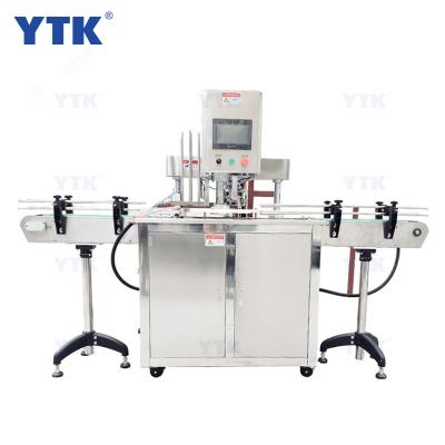 China YTK Food Cans Capping Machine Aluminum UBC Can Drink Filing Machine Pet Can Sealing Capping Machine for sale