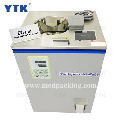 China YTK-SW100 Factory Rotary Granule Particle Filling Machine Powder Filling Machine Tea And Coffee Fill Machine for sale