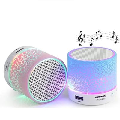 China OEM Cheapest LED BT Speaker Wireless Phone Function Promotional Gift LED Speaker for sale