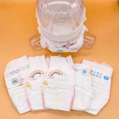 China OEM Cotton Breathable Magic Wholesale Cheap Cloth Diapers Eco Friendly Product Superdry Brand Embroidered Dry Panales Baby Diaper for sale