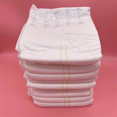 China Manufacturer In China Disposable Type Adult Diaper Printed Fluff Pulp Material Disposable Adult Diaper for sale