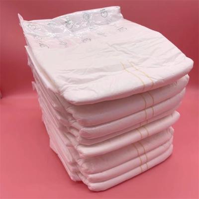 China Unprinted Woven Fabric Printed Adult Diaper Quick Dry Outdoor Disposable Adult Diaper With 3D Leak Guard for sale