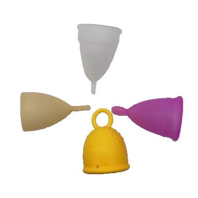 China Manufacturer New Menstrual Reusable Safety Eco-friendly Silicone Menstrual Cup Female Menstrual Period Cup Copa Menstrual Cup for sale