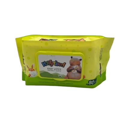 China Baby wipes skin care baby wipes private label baby wipes wholesale wet wipes for baby for sale