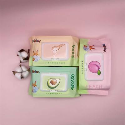 China Wholesale Type Face Eye and Lip Makeup Remover New High Quality Custom Individual Facial Wet Cloths for Disposable Makeup Removal Cleaning Cloths for sale