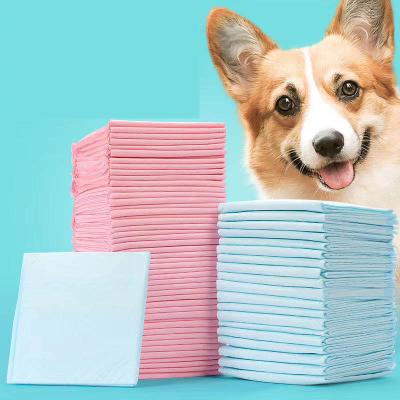 China Small Animals Pet Puppy Training Foldable Soft Quick Dry Biodegradable Potty Pad Dog Exercising Waterproof Super Absorbent Pee Pad for sale