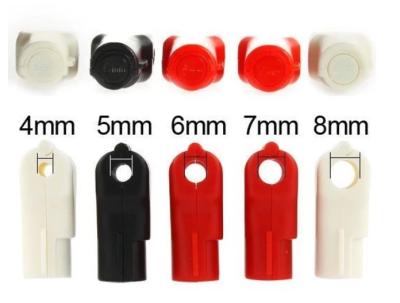 China Anti theft lock security Competitive price Colorful ABS security stop lock hook lock for mobile phone store for sale