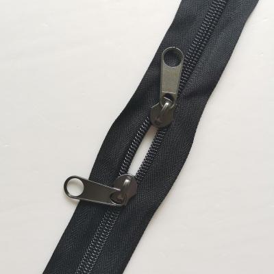 China Auto / Non Lock Good Quality 4.5YG Brass Zipper Sliders For Trellis Garment Zippers for sale