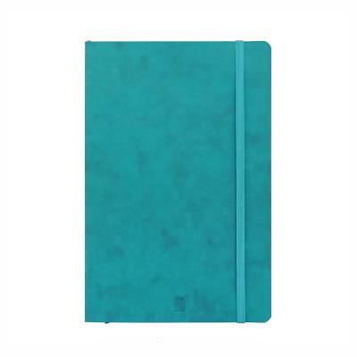 China Recycled And Eco-friendly PU Notebook Hardcover A5 Soft Leather Notepad Customized Debossed Logo for sale