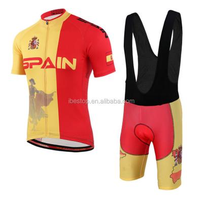 China Cycling Tank Tops Set Antibacterial Triathlon Suit Antibacterial Custom Bike T-shirt 3D Gel Outdoor Filling for sale