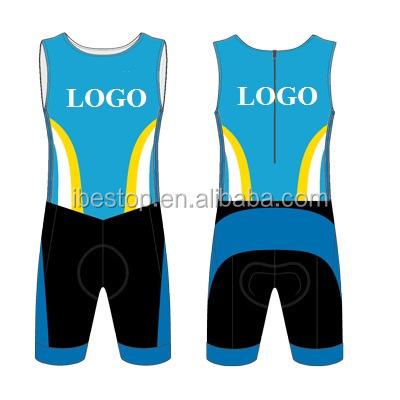 China Antibacterial Custom Triathlon Suits Pro Team High End Trisuit Fabric Triathlon Cycling Apparel For Swimming And Running for sale