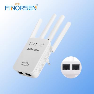 China Universal Wifi Router Wifi Repeater 750/1200Mbs WI 2.4/5GHz fi Repeater Signal Booster WI 2.4/5GHz Universal Dual Band EU UK AUPlug EJ-WF 08 for sale