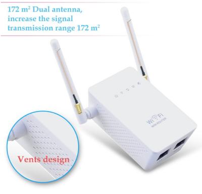 China Soho Wifi Repeater 802.11N/B/G Network Router Extender W-IFI Antenna Roteador Signal Repeater Wireless Amplifier for sale