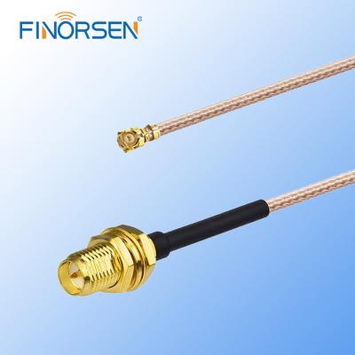 China RF Extension U.FL IPX To RP-SMA Female Connector RF Antenna Pigtail Cable Jumper For PCI WiFi Card RP-SMA Jack To IPX RG178 for sale