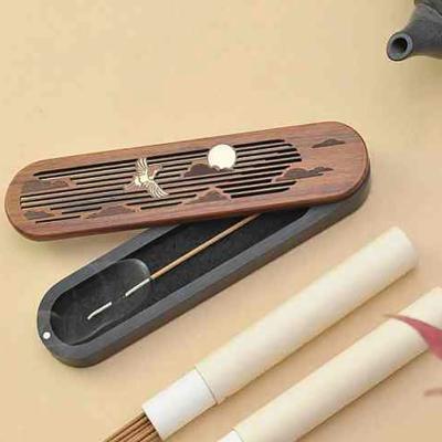 China Home Indoor Wooden Agarwood Wire Incense Stick Incense Holders Chinese Incense Soothe The Mind And Depression Bedroom Censer for sale