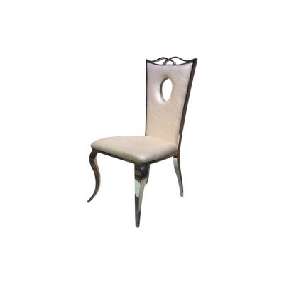 China Modern Wholesale Stackable Stainless Steel Chair Wedding Furniture Chairs Large Luxury Event for sale