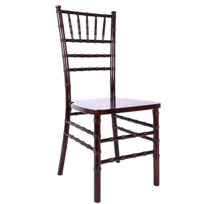 China Contemporary Modern Aluminum Iron Hotel Wood Design Chairs Event Wedding Banquet Chiavari Chair for sale