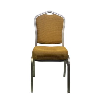 China 2021 Modern High Quality 6cm Aluminum Seat Thickness Stacking Banquet Hotel Chairs For Events for sale