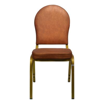 China Modern Stackable Aluminum Material Restaurant Chair Hotel Meeting Room Party Chairs Banquet for sale